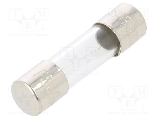 Fusível: Baixa Tensão, Rápido, 500ma, 250vac, de Vidro, 5x20mm