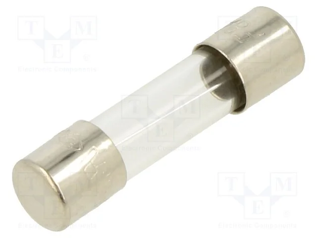 Fusível: Baixa Tensão, Rápido, 8a, 250vac, de Vidro, 5x20mm, Latão