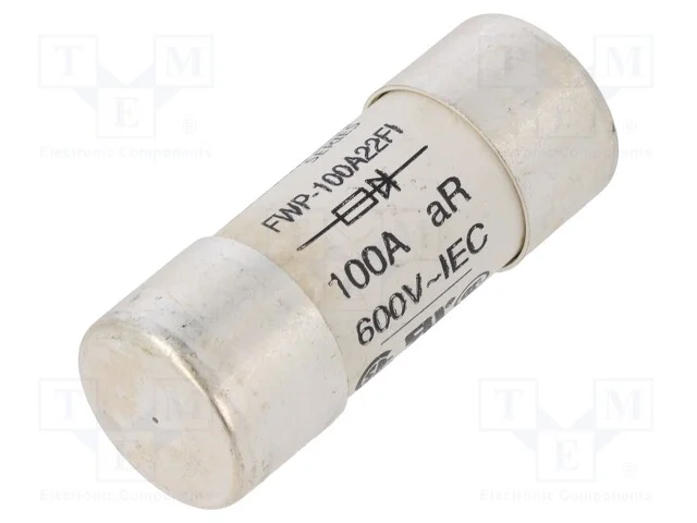 Fusível: Baixa Tensão, Rápido, 100a, 690vac, 22,2x58mm