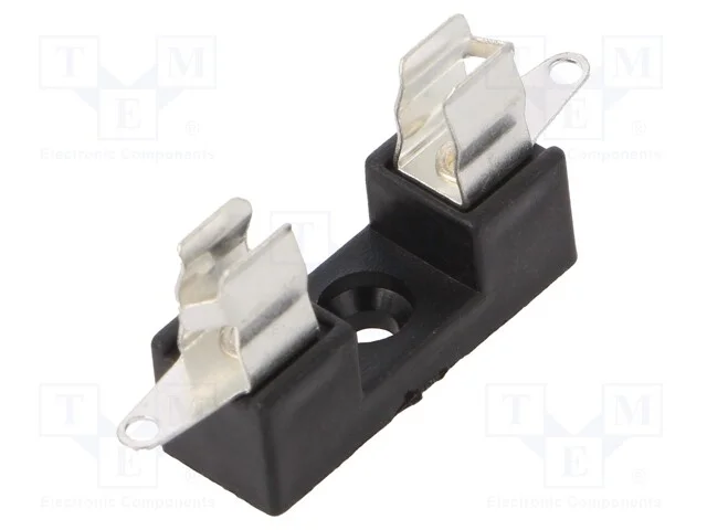 Tomada, Fusíveis Cilíndricos, 5x20mm, -20÷85c, 6,3a, Ul94v-0