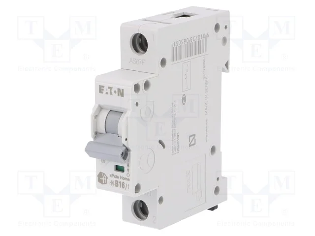 Disjuntor Contra Sobreintensidades, 230/400vac, Inom: 16a, Car: B