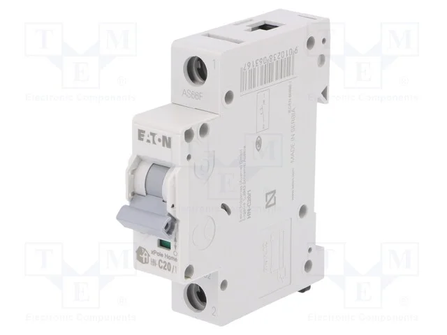 Disjuntor Contra Sobreintensidades, 230/400vac, Inom: 20a, Car: C