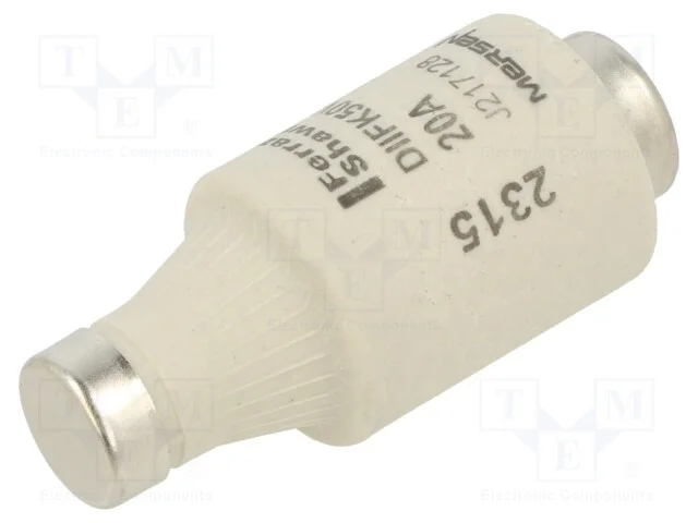 Fusível: Baixa Tensão, Gg, 20a, 500vac, 500vdc, Industrial, Dii
