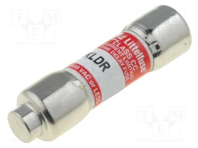 Fusível: Baixa Tensão, Retardado, 2a, 600vac, 300vdc