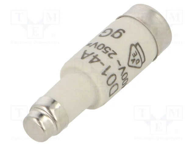 Fusível: Baixa Tensão, Gg,Retardado, 4a, 400vac, 250vdc, D01