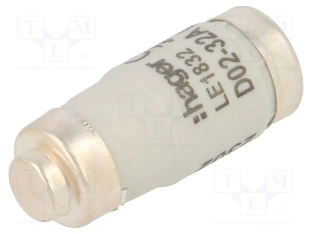 Fusível: Baixa Tensão, Gg,Retardado, 32a, 400vac, 250vdc, D02