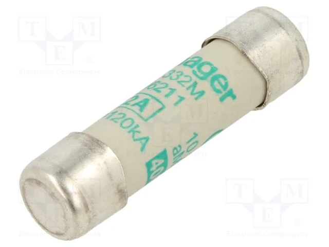 Fusível: Baixa Tensão, Am,Retardado, 32a, 400vac, 10x38mm