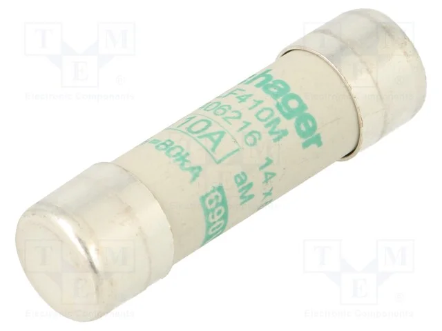 Fusível: Baixa Tensão, Am, 10a, 690vac, Cilíndrico,Industrial