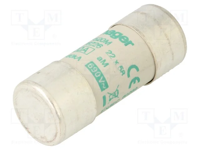 Fusível: Baixa Tensão, Am, 20a, 690vac, Cilíndrico,Industrial