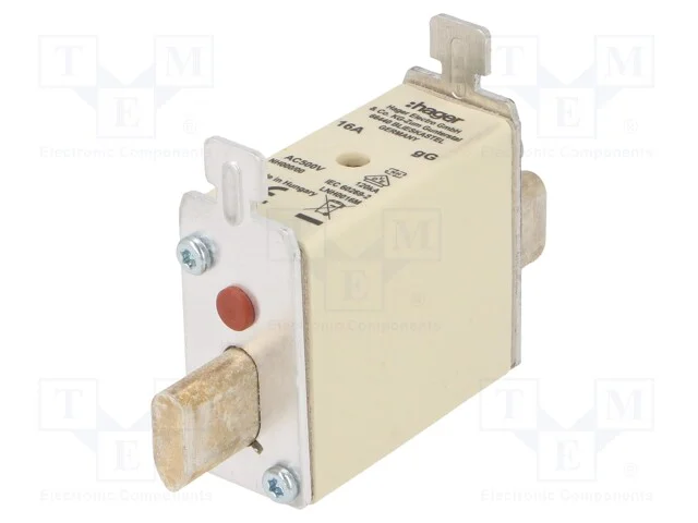 Fusível: Baixa Tensão, Gg, 16a, 500vac, Industrial, Nh000