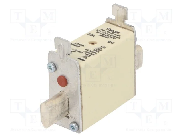 Fusível: Baixa Tensão, Gg, 32a, 500vac, Industrial, Nh000