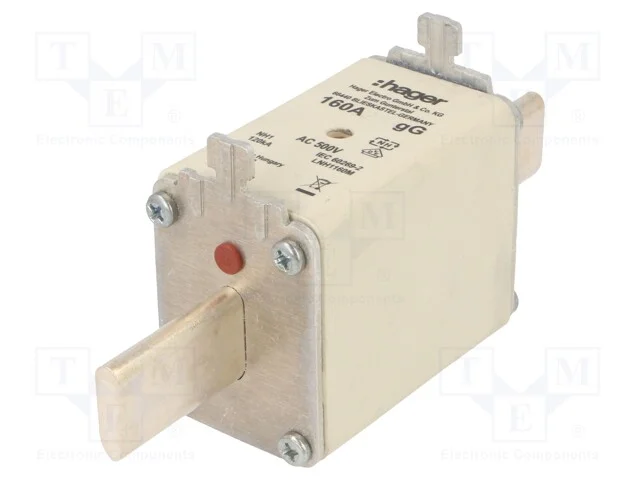 Fusível: Baixa Tensão, Gg, 160a, 500vac, Industrial, Nh1c