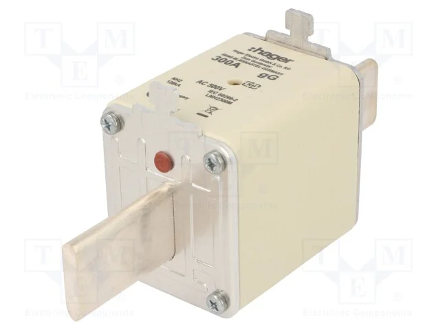Fusível: Baixa Tensão, Gg, 300a, 500vac, Industrial, Nh2