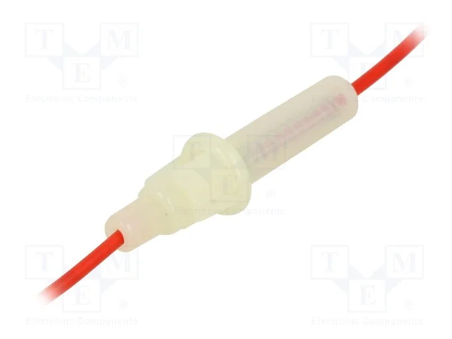 Tomada, Fusíveis Cilíndricos, 6,3x32mm, Imax: 10a, Contatos: Latão