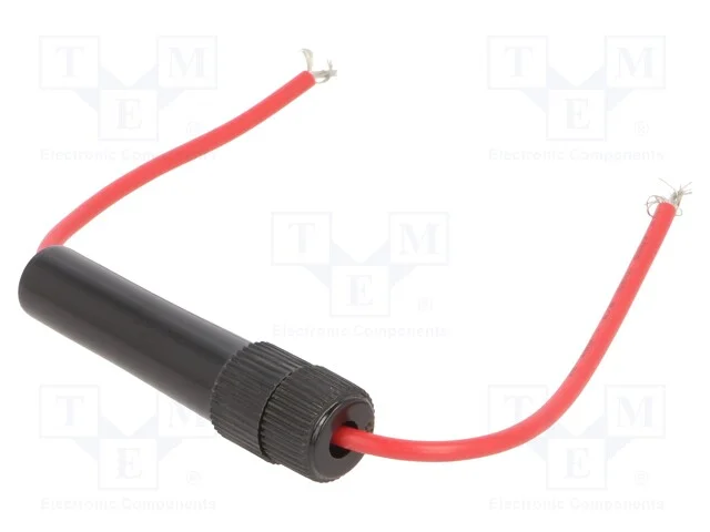 Tomada, Fusíveis Cilíndricos, 6,3x32mm, Imax: 30a, Contatos: Latão