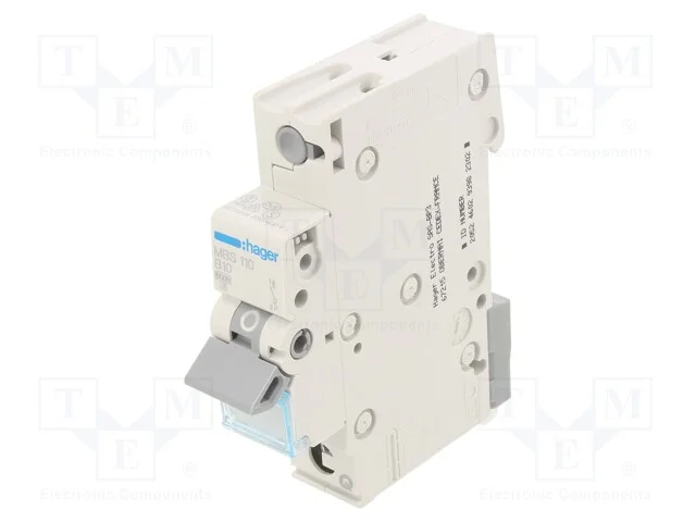 Disjuntor Contra Sobreintensidades, 230/400vac, Inom: 10a, Car: B