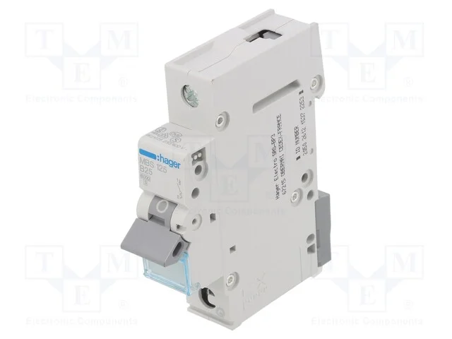 Disjuntor Contra Sobreintensidades, 230/400vac, Inom: 25a, Car: B