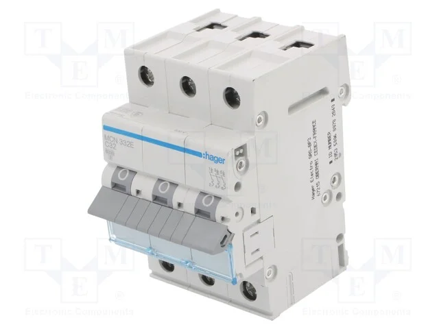 Disjuntor Contra Sobreintensidades, 230/400vac, Inom: 32a, Car: C
