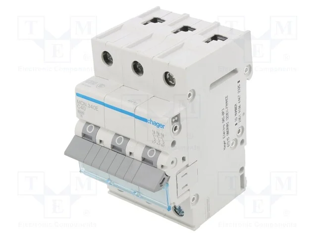 Disjuntor Contra Sobreintensidades, 230/400vac, Inom: 40a, Car: C