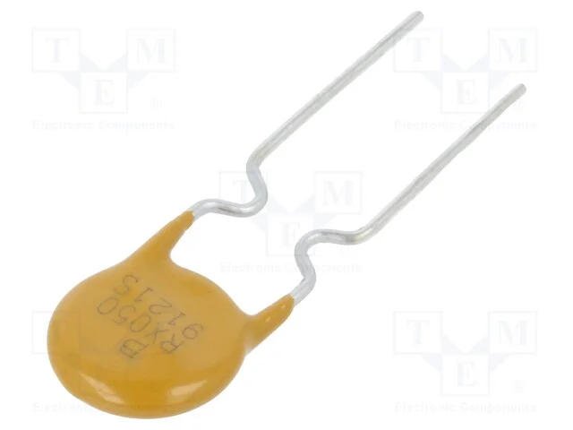 Fusível: de polímero PTC, 500mA, Imax: 40A, PCB,T.