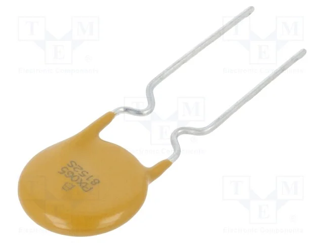 Fusível: de Polímero Ptc, 650ma, Imax: 40a, Pcb,Tht, Mf-Rx/72