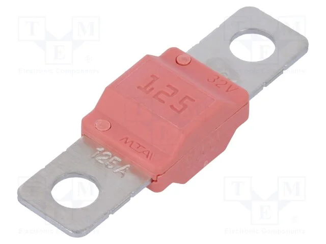 Fusível: Baixa Tensão, 125a, 32vdc, Automotivo, 40mm, Midival