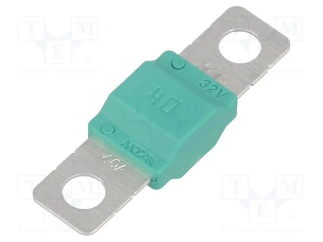 Fusível: Baixa Tensão, 40a, 32vdc, Automotivo, 40mm, Midival