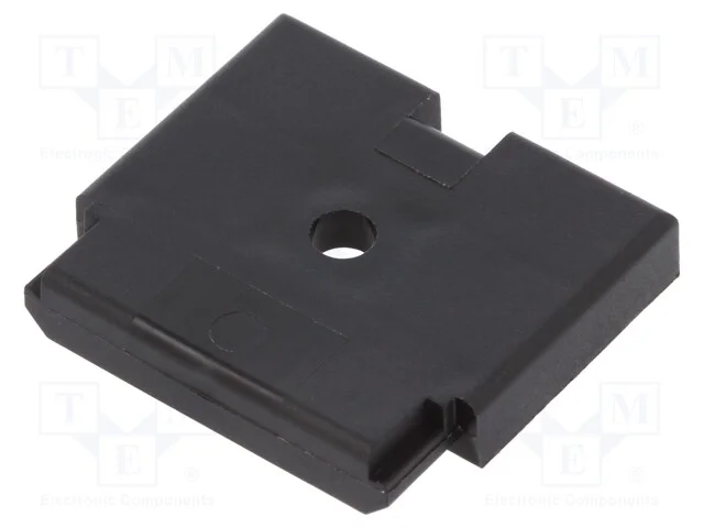 Suporte, Roscado,Apertado, Carca&ccedil;a: Preto, Mat: Polipropileno
