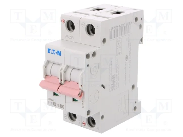 Disjuntor Contra Sobreintensidades, 230/400vac, 250vdc, Inom: 2a