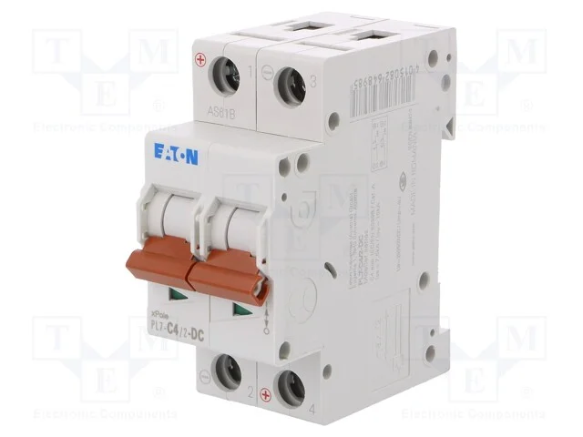 Disjuntor Contra Sobreintensidades, 230/400vac, 250vdc, Inom: 4a