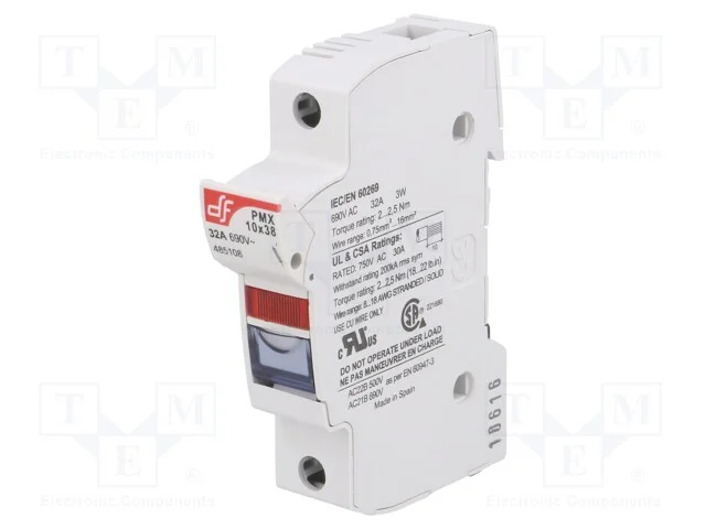 Tomada, fus&iacute;veis cil&iacute;ndricos, 10,3x38mm, para tri.