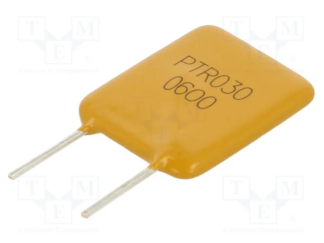 Fusível: de polímero PTC, 6A, Imax: 100A, THT, PT.