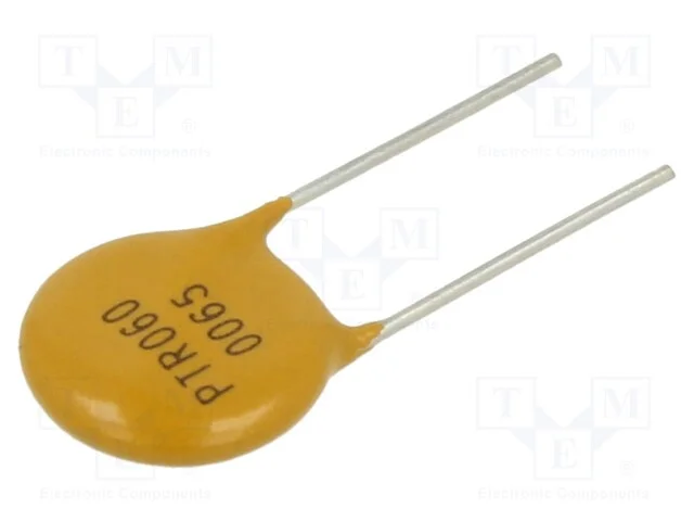 Fusível: de Polímero Ptc, 650ma, Imax: 40a, Tht, Ptr060v, Saquinho