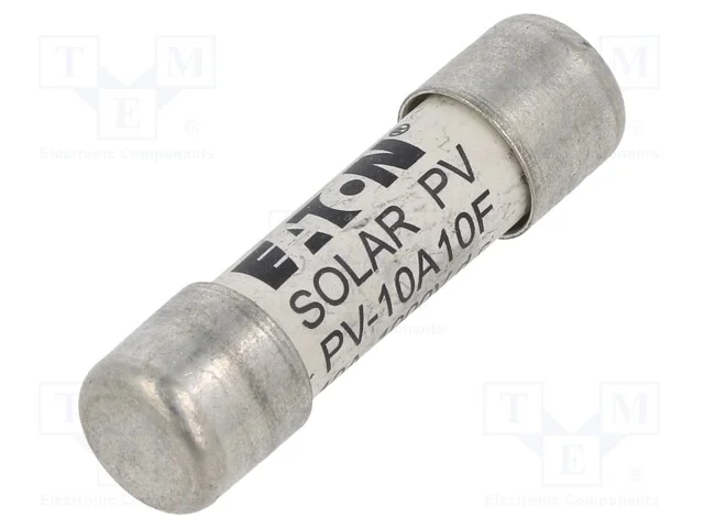 Fusível: baixa tensão, gPV, 10A, 1kVDC, 10,3x38mm