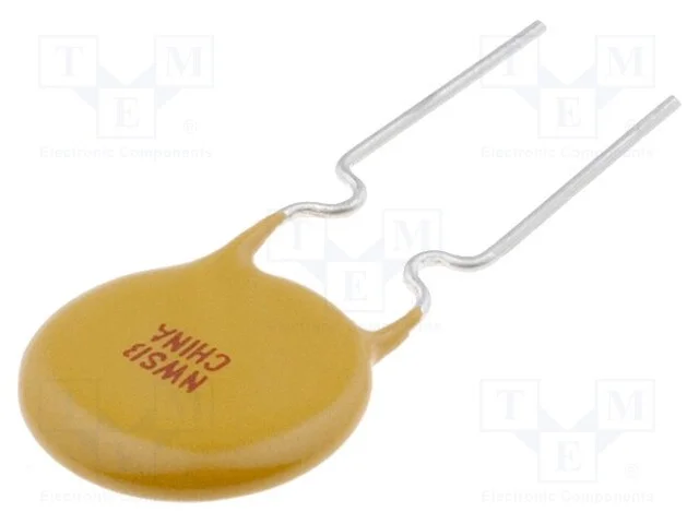 Fusível: de polímero PTC, 900mA, 5mm