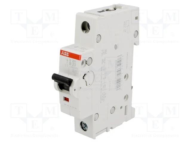 Disjuntor Contra Sobreintensidades, 230/400vac, Inom: 20a, Car: B