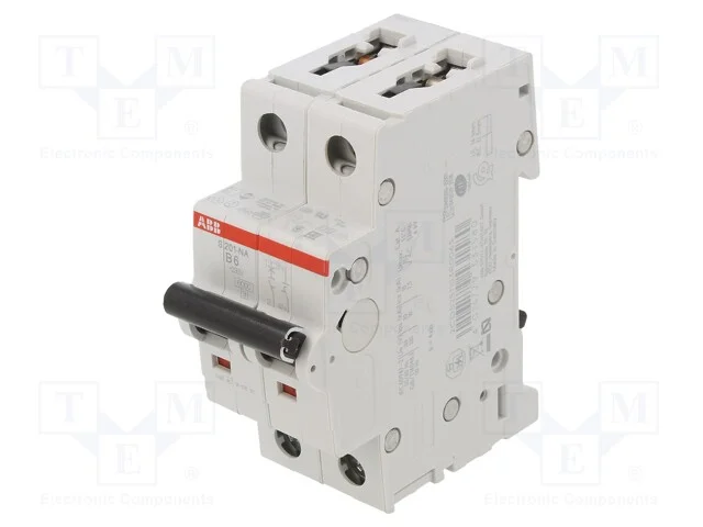 Disjuntor Contra Sobreintensidades, 230/400vac, Inom: 6a, Car: B