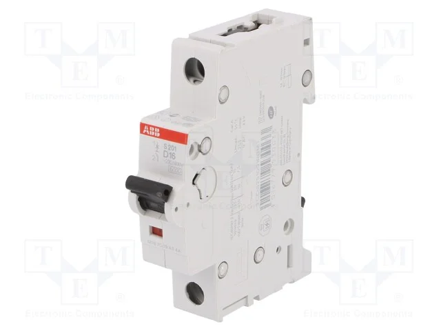 Disjuntor Contra Sobreintensidades, 230/400vac, Inom: 16a, Car: D