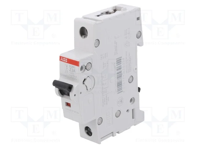 Disjuntor Contra Sobreintensidades, 230/400vac, Inom: 2a, Car: Z