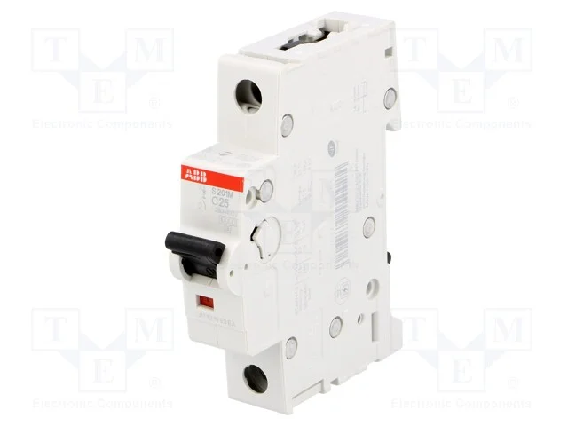Disjuntor Contra Sobreintensidades, 230/400vac, Inom: 25a, Car: C