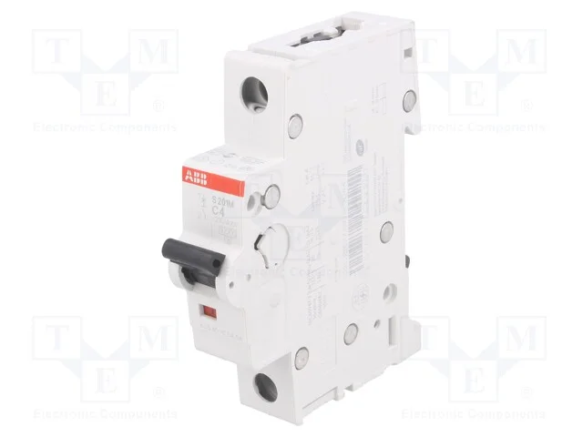 Disjuntor Contra Sobreintensidades, 230/400vac, Inom: 4a, Car: C