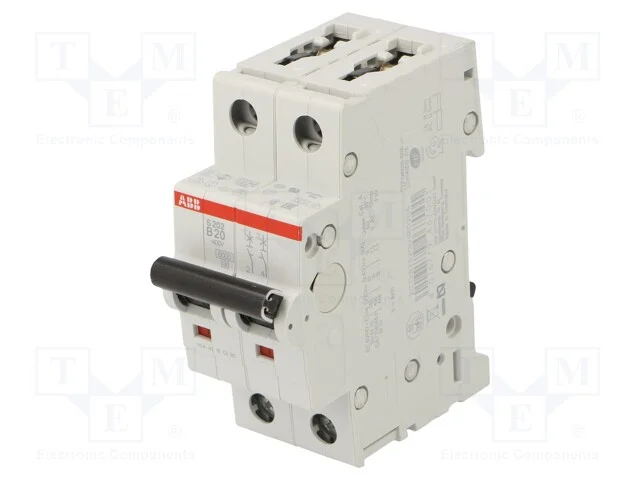 Disjuntor Contra Sobreintensidades, 230/400vac, Inom: 20a, Car: B