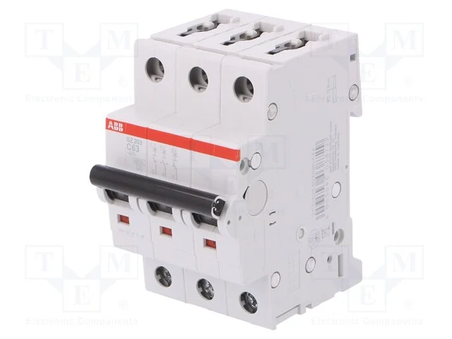 Disjuntor Contra Sobreintensidades, 400vac, Inom: 63a, Polos: 3