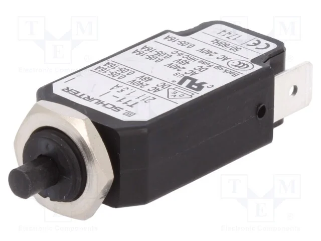 Disjuntor Contra Sobreintensidades, Unom: 240vac, 48vdc, 1,5a