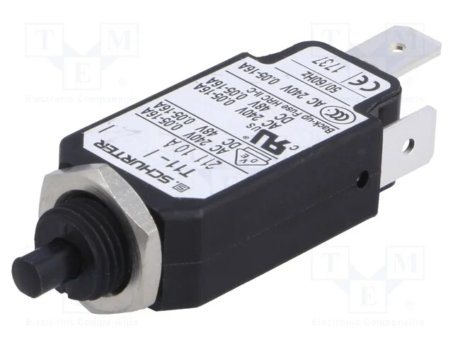 Disjuntor Contra Sobreintensidades, Unom: 240vac, 48vdc, 10a