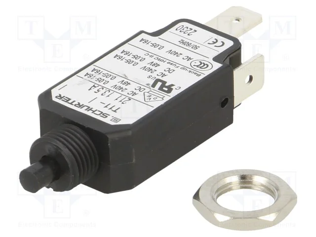 Disjuntor Contra Sobreintensidades, Unom: 240vac, 48vdc, 13,5a