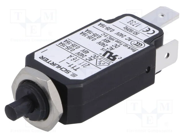 Disjuntor Contra Sobreintensidades, Unom: 240vac, 48vdc, 16a