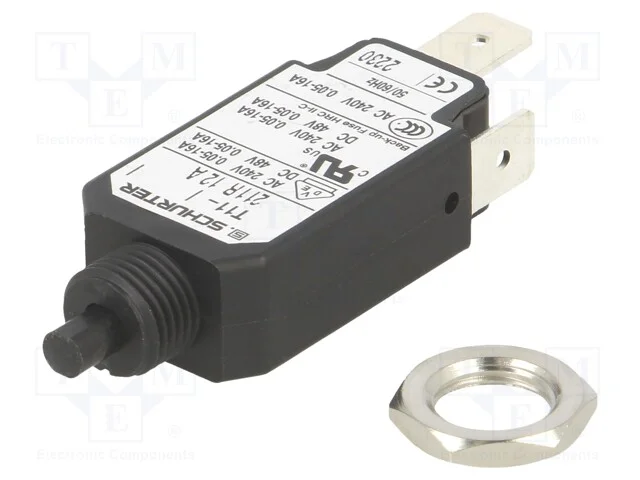 Disjuntor Contra Sobreintensidades, Unom: 240vac, 48vdc, 12a