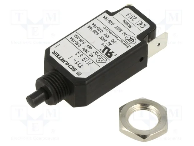 Disjuntor Contra Sobreintensidades, Unom: 240vac, 48vdc, 6a, Spst