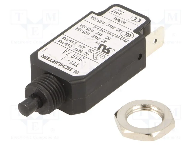 Disjuntor Contra Sobreintensidades, Unom: 240vac, 48vdc, 7a, Spst